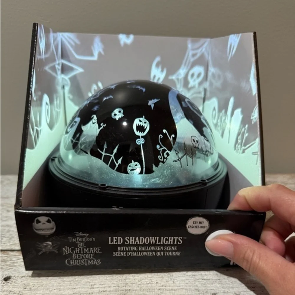 The Nightmare Before Christmas LED Rotating Projection Shadowlights